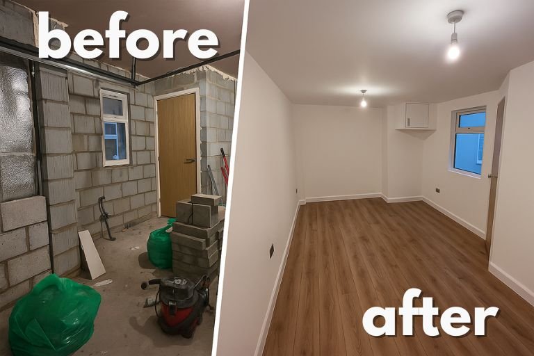 A Smart Garage Conversion in a Block of Flats