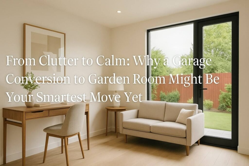 Garage Conversion to Garden Room