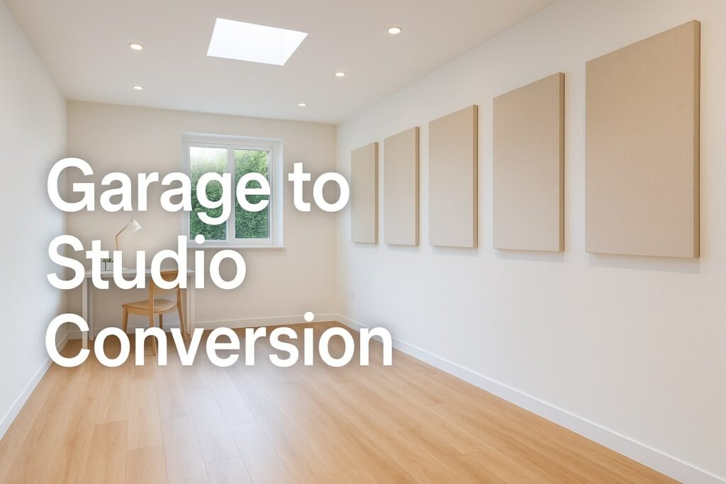 Garage to Studio Conversion